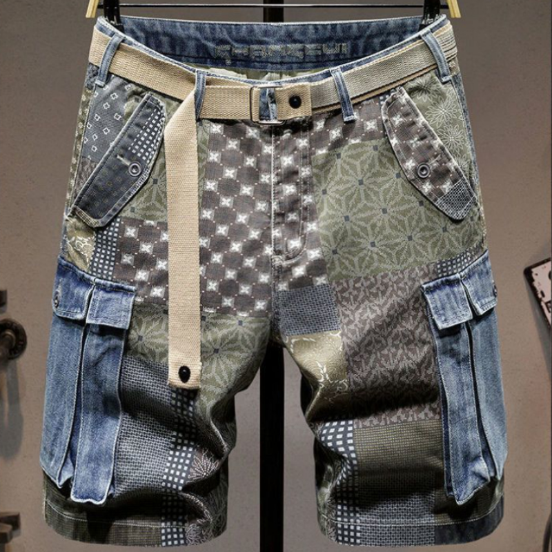 Graphic Man Denim Shorts Multi – Xl Men'S Fashion Bewertung und Preis