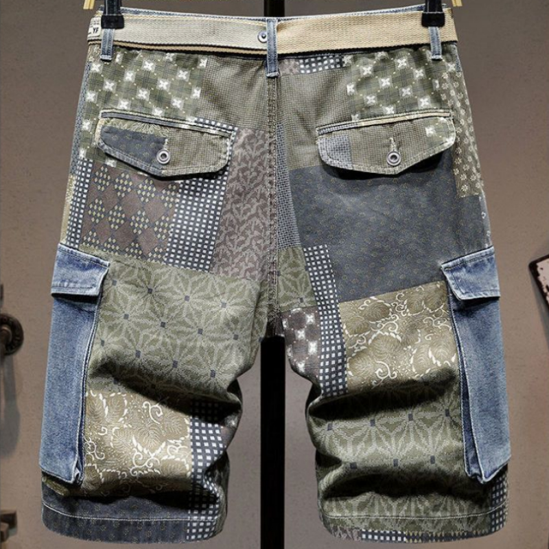 Graphic Man Denim Shorts Multi – Xl Men'S Fashion Bewertung und Preis