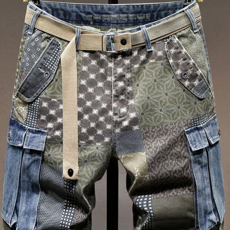 Graphic Man Denim Shorts Multi – Xl Men'S Fashion Bewertung und Preis
