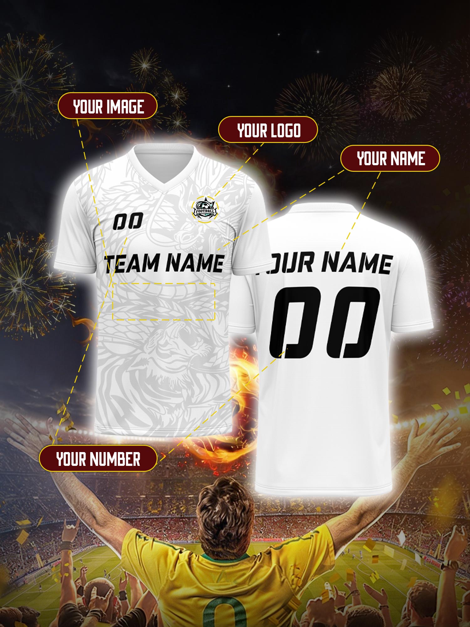 Custom Soccer Jersey With Cust – Mens Fashion Modern Bewertung und Preis