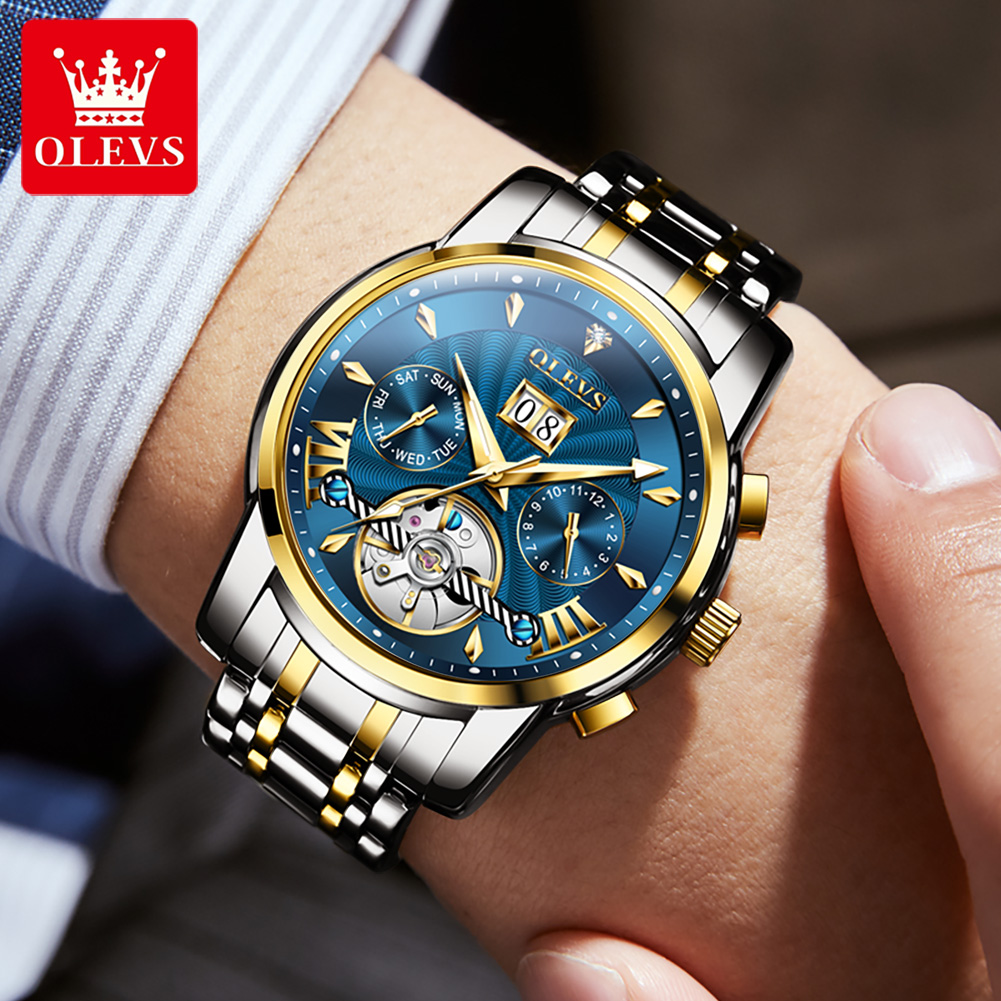 OLEVS Men Watches Luxury Fashi – Mens Fashion Week Bewertung und Preis
