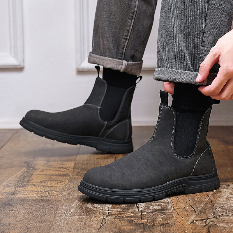 Men High Top Boots Thick Sole  – Mens Fashion Modern Bewertung und Preis
