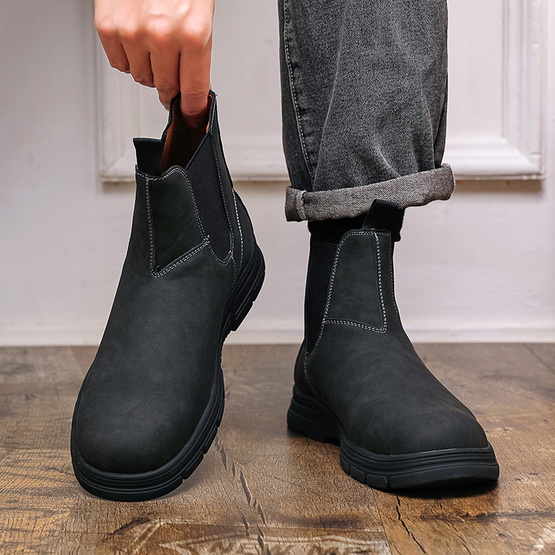 Men High Top Boots Thick Sole  – Mens Fashion Modern Bewertung und Preis