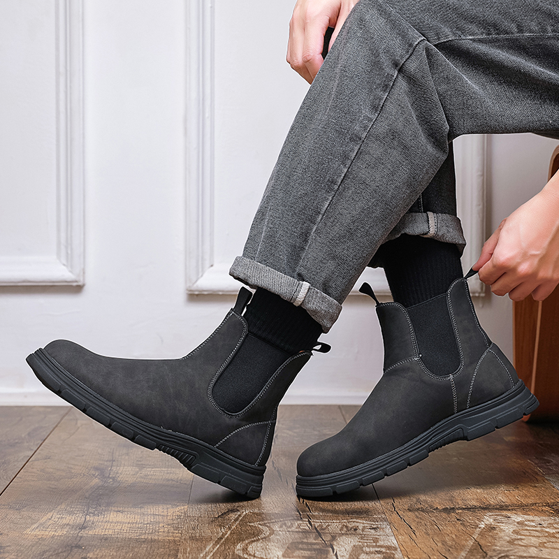 Men High Top Boots Thick Sole  – Mens Fashion Modern Bewertung und Preis