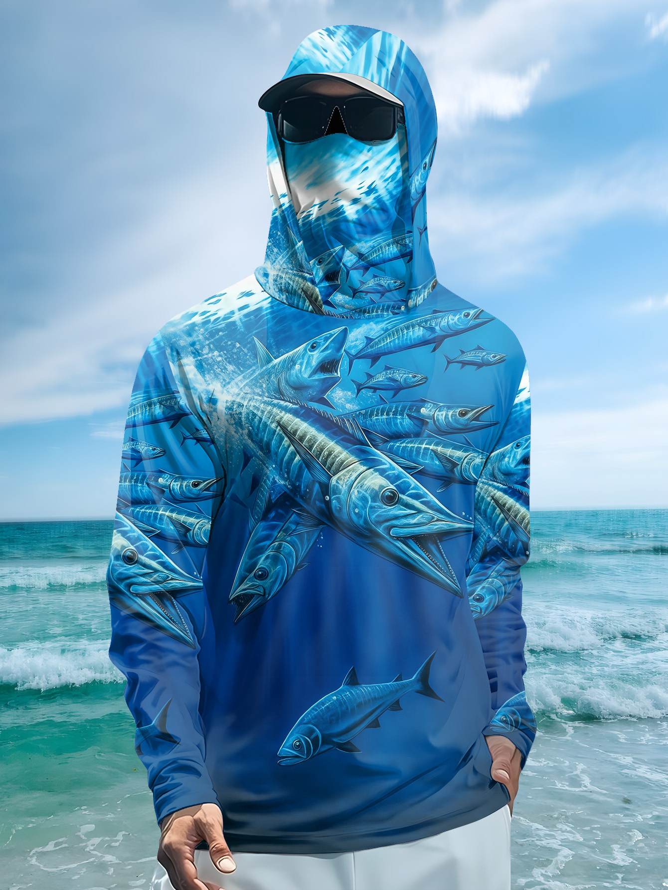 Men Hood Fishing Shirt long sl – Men'S Fashion Trends 2025 Bewertung und Preis