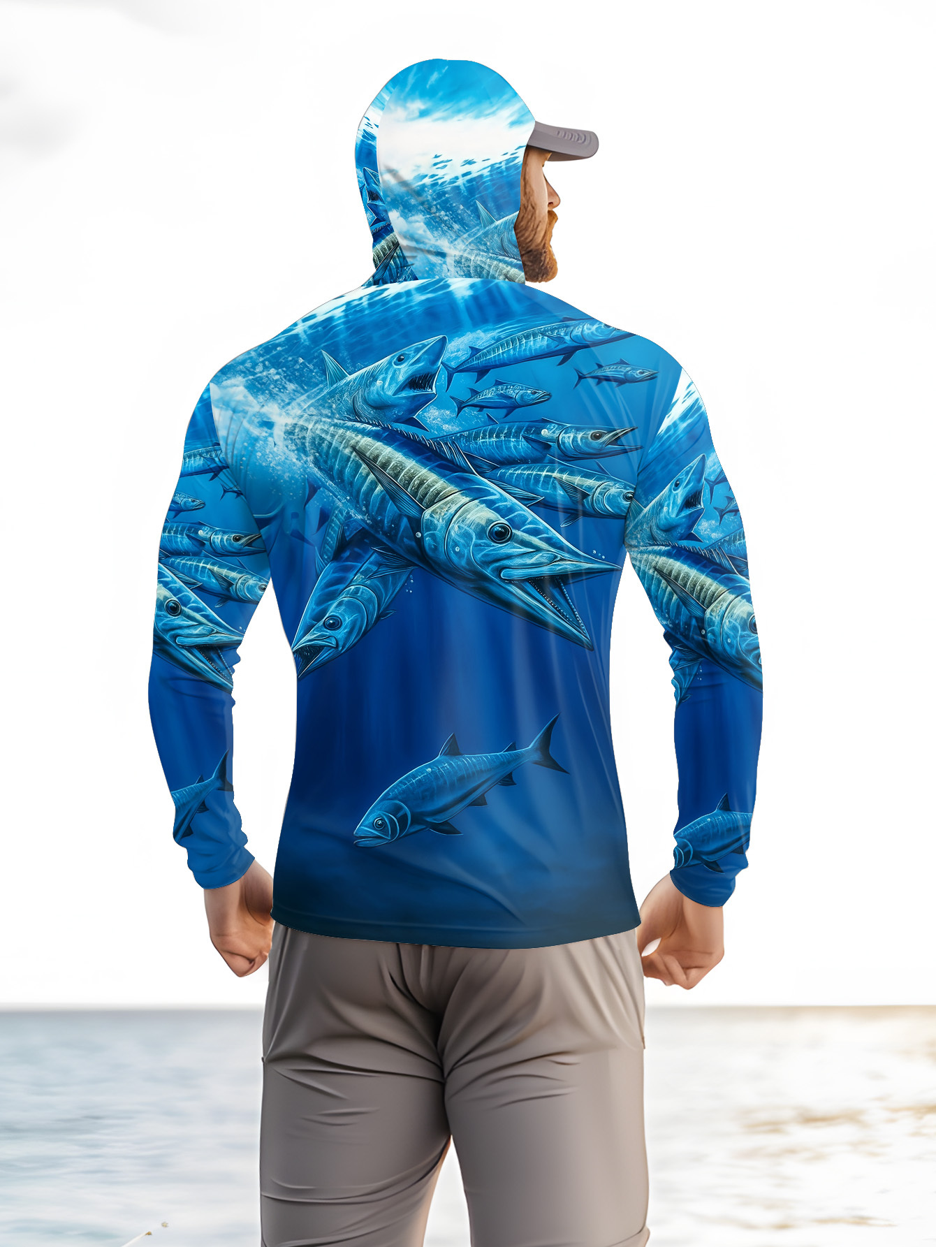 Men Hood Fishing Shirt long sl – Men'S Fashion Trends 2025 Bewertung und Preis