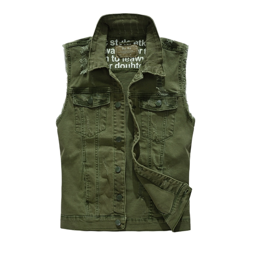 New Fashion Men Green Casual R – Men'S Fashion Vest With Jeans Bewertung und Preis