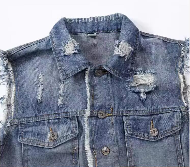 New Fashion Men Blue Casual Ri – Men'S Fashion Vest With Jeans Bewertung und Preis