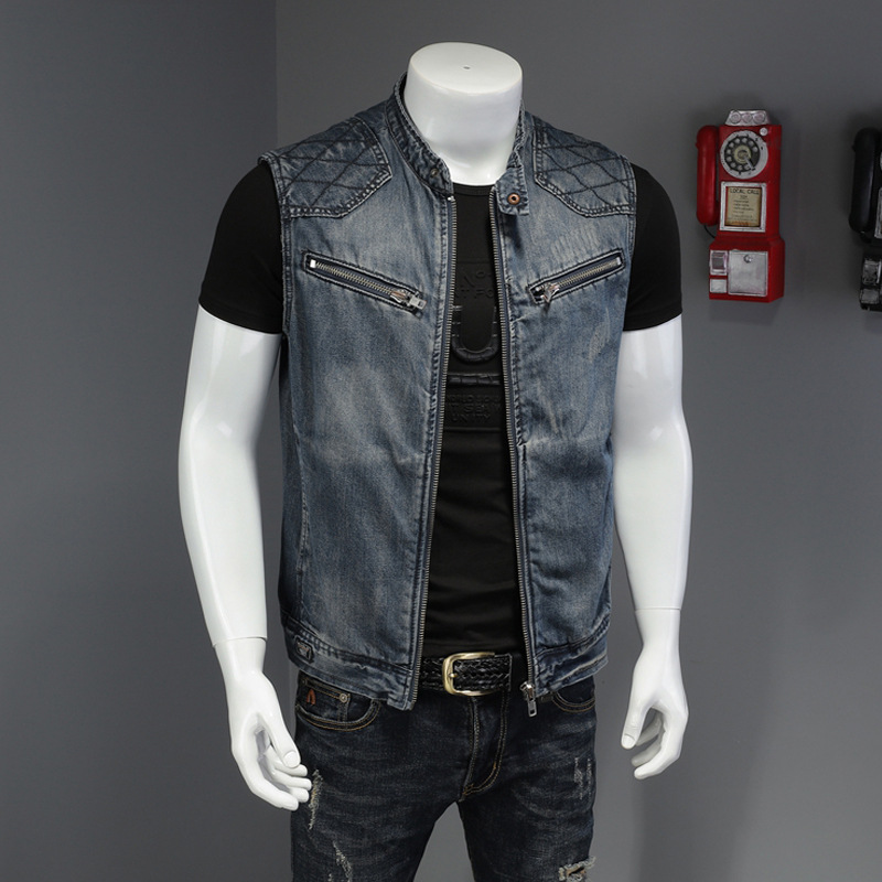 2026 Mens Denim Vests Vintage  – Men'S Fashion Vest With Jeans Bewertung und Preis