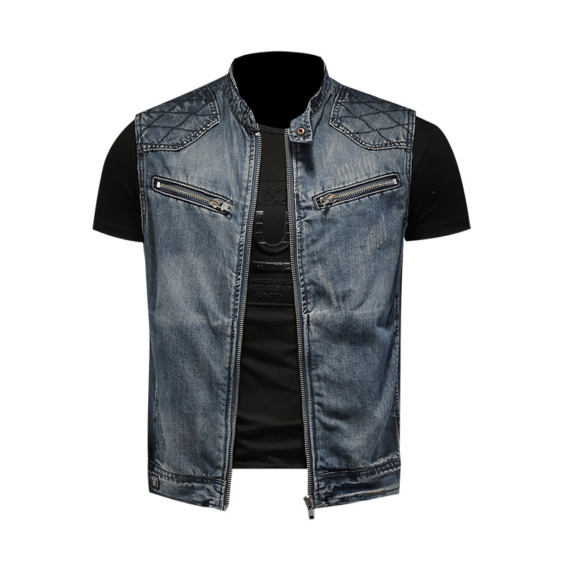 2026 Mens Denim Vests Vintage  – Men'S Fashion Vest With Jeans Bewertung und Preis