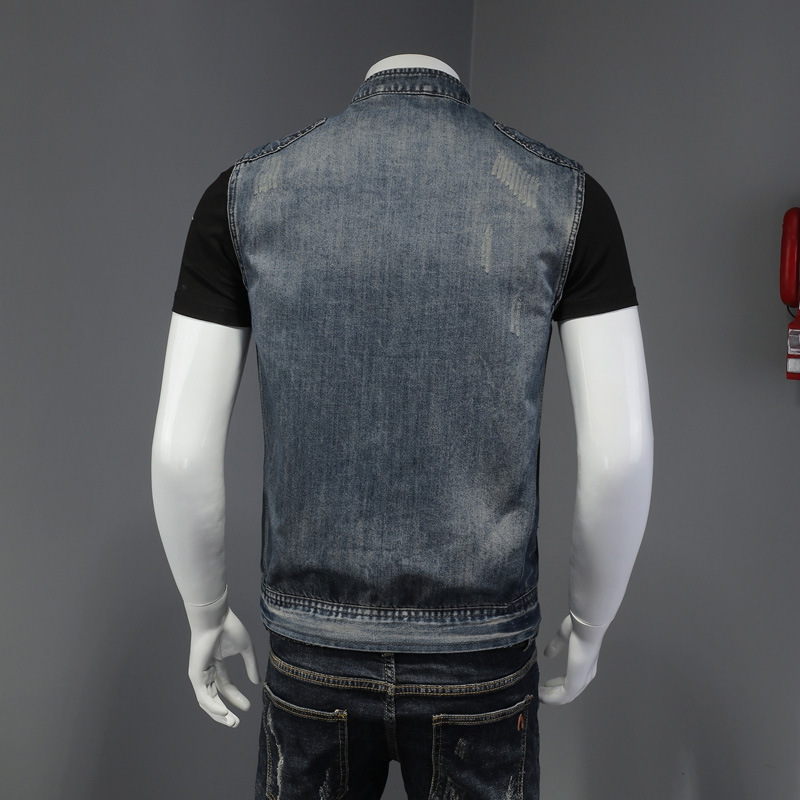 2026 Mens Denim Vests Vintage  – Men'S Fashion Vest With Jeans Bewertung und Preis