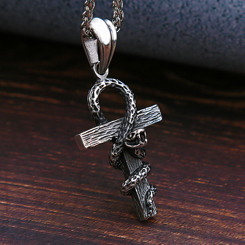 Vintage Stainless Steel Cross  – Men Fashion Egypt Bewertung und Preis