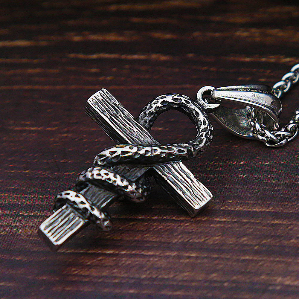 Vintage Stainless Steel Cross  – Men Fashion Egypt Bewertung und Preis