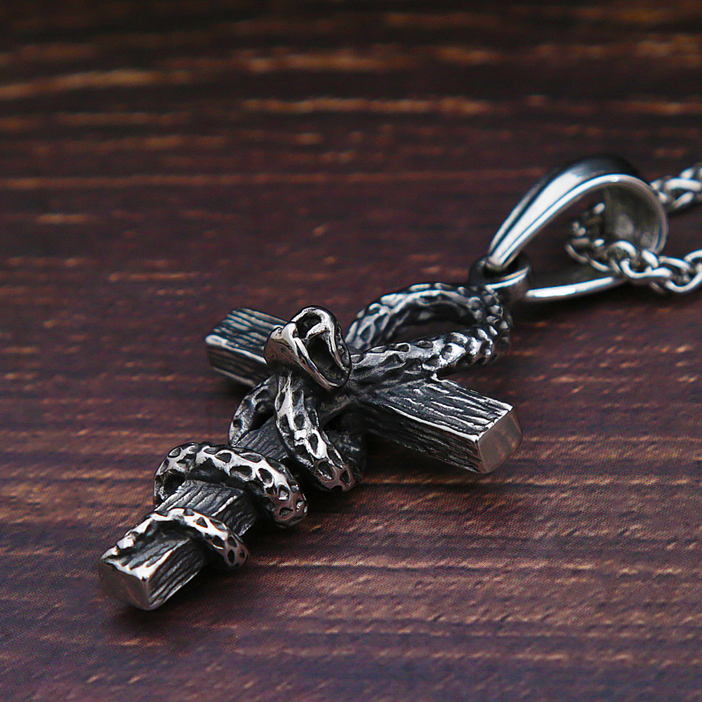 Vintage Stainless Steel Cross  – Men Fashion Egypt Bewertung und Preis